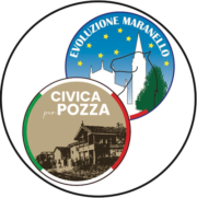 logo evoluzione maranello e lista civica per Pozza
